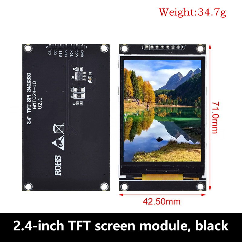 1.77/2.0/2.4/2.8 Inch SPI TFT  - Tft Display 2.4 ulasan dan harga