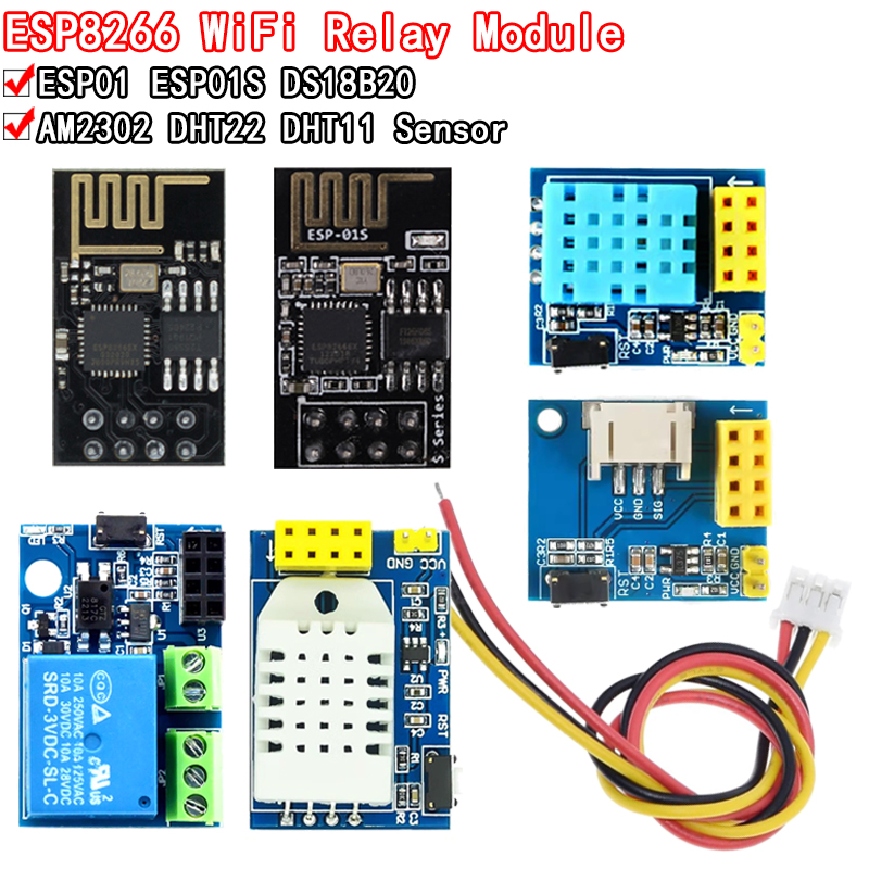 ESP8266 5V WiFi relay module D - Ds18B20 ulasan dan harga