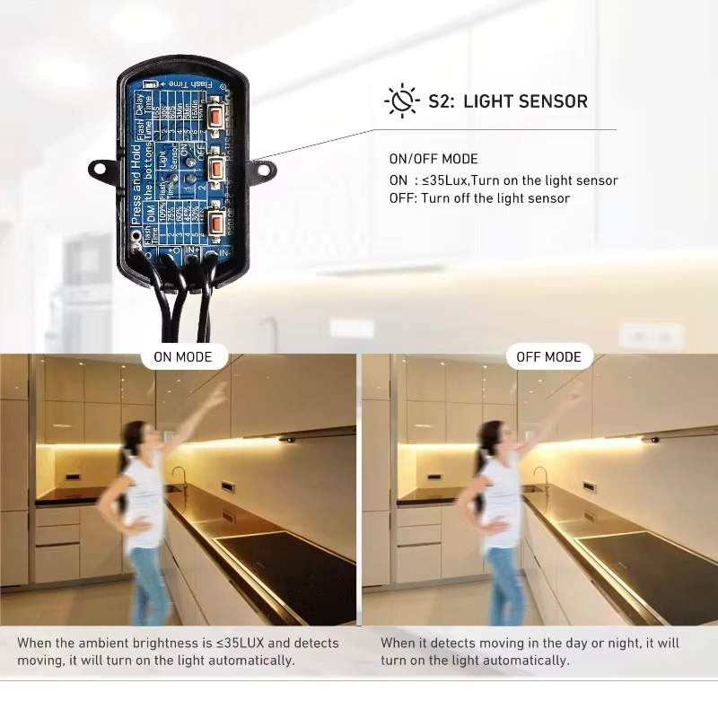 Black PIR Motion Sensor Timer  - Pir Motion Sensor ulasan dan harga