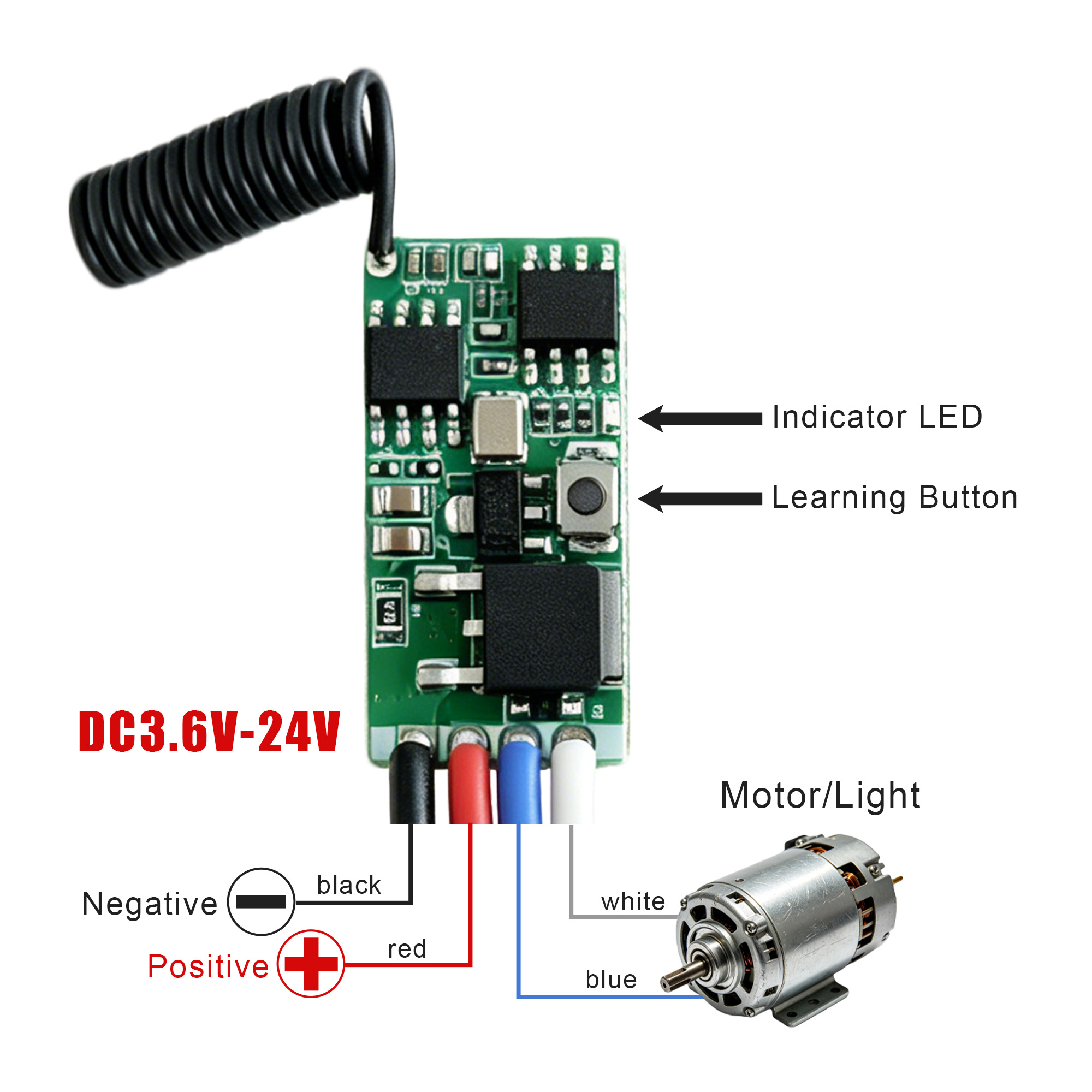 DC 3.7V-24V 433MHz Mini Wirele - Joystick Module ulasan dan harga