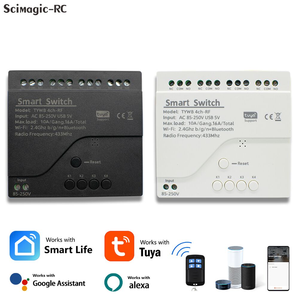 4CH Tuya Smart Wifi Switch Mod - Ir Remote Module ulasan dan harga