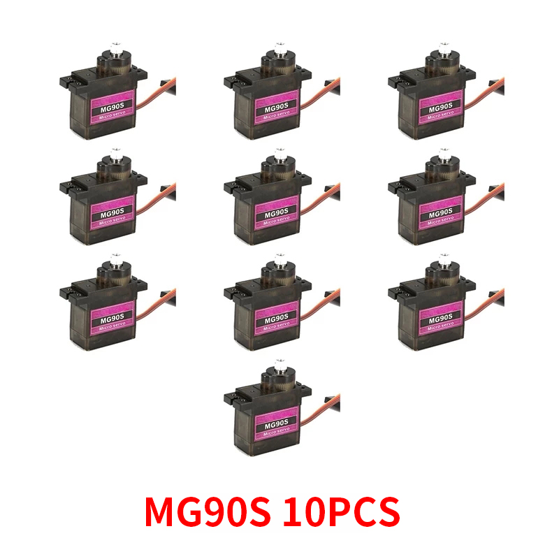 4/5/10/20PCS MG90S Metal Gear  - Servo Sg90 ulasan dan harga