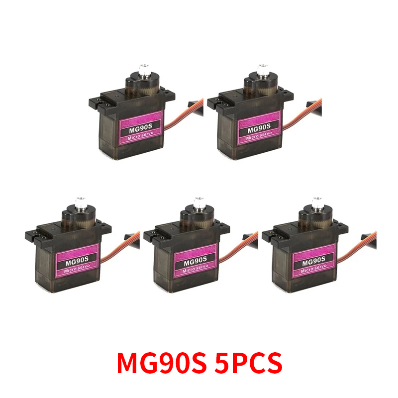 4/5/10/20PCS MG90S Metal Gear  - Servo Sg90 ulasan dan harga