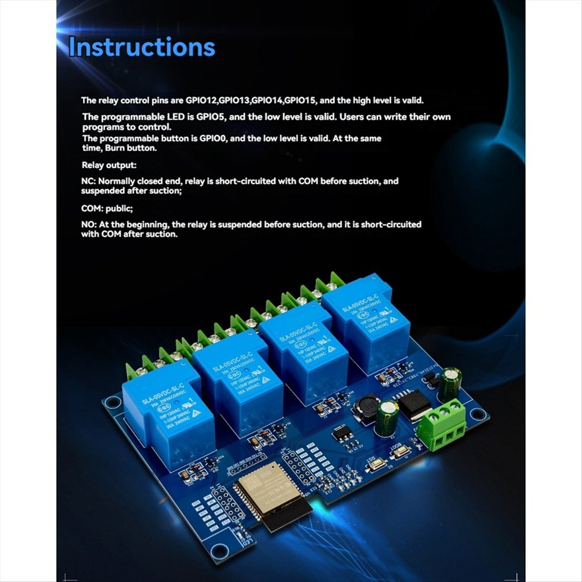 (AD11] 4 Channel Relay Module  - Relay Module 4 Channel ulasan dan harga