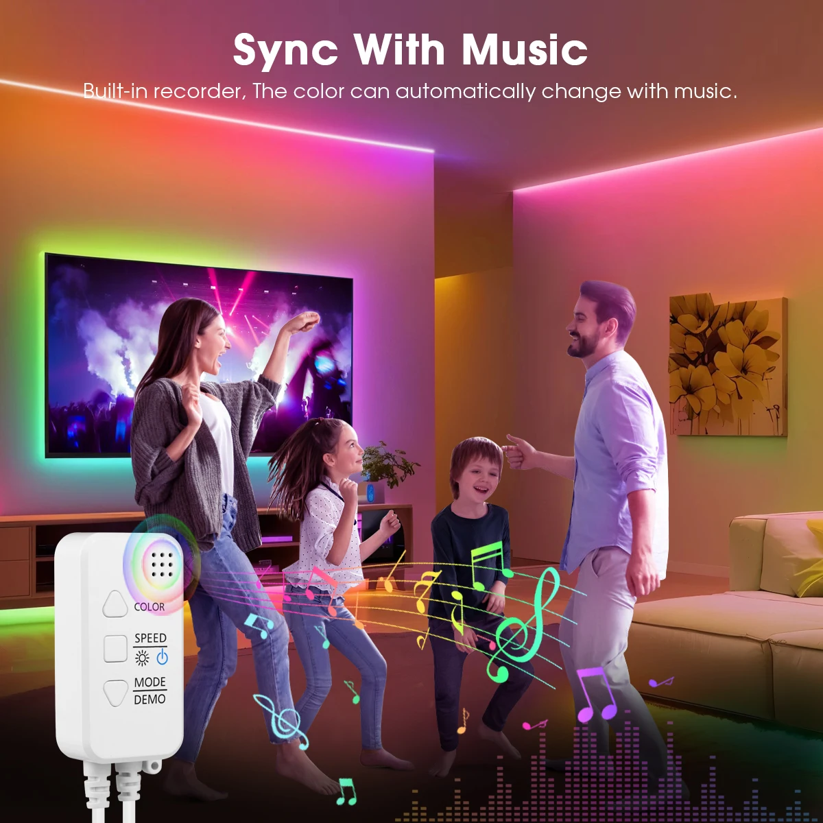 Smart TUYA WS2811 RGB IC Dream - Ws2812B Strip 5V ulasan dan harga