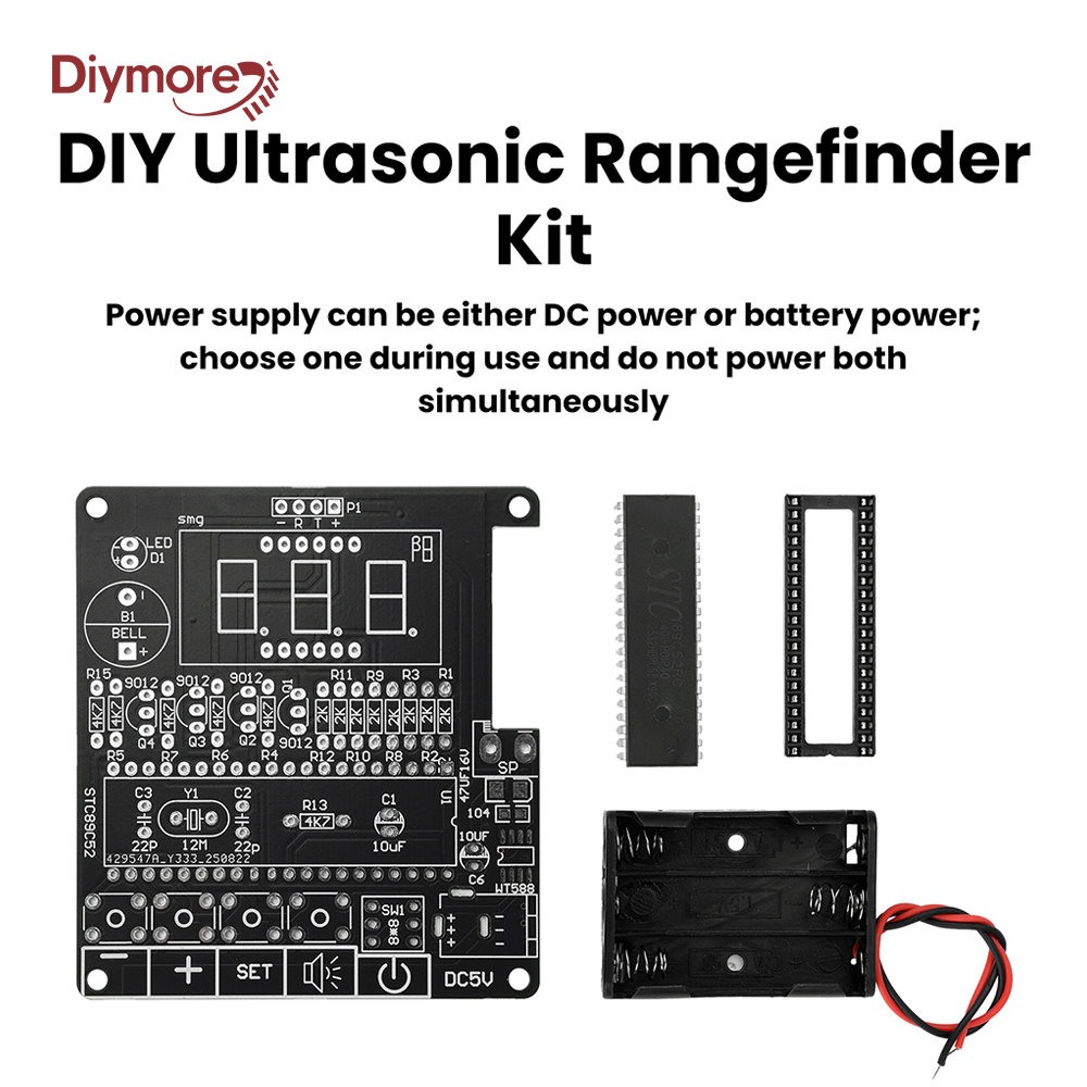 HC-SR04 DC 4.5-5.5V Ultrasonic - Ultrasonic Sensor Hc-Sr04 ulasan dan harga