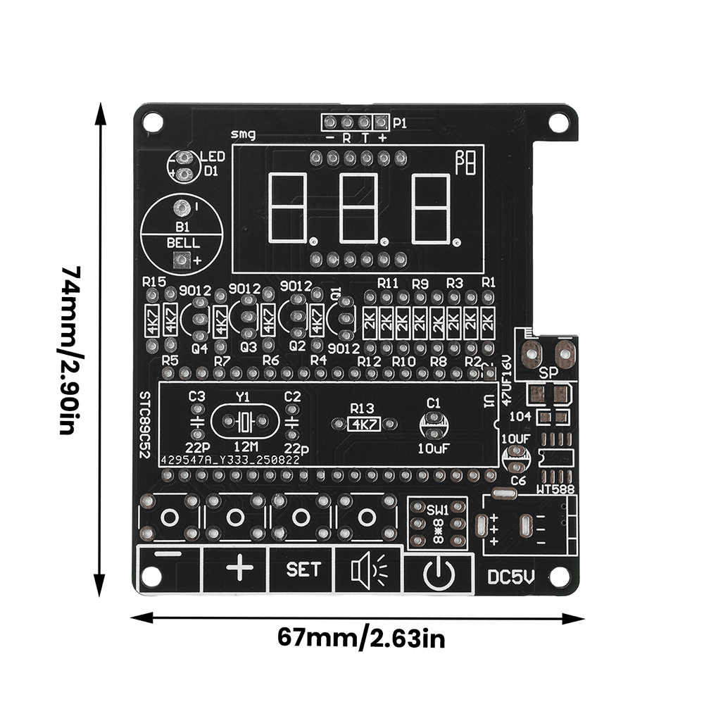 HC-SR04 DC 4.5-5.5V Ultrasonic - Ultrasonic Sensor Hc-Sr04 ulasan dan harga
