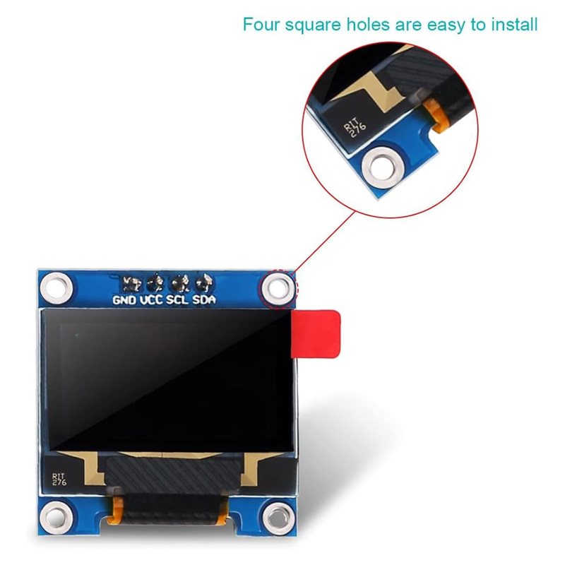 A37T-4Pcs 0.96 Inch OLED Displ - Oled Display 0.96 ulasan dan harga