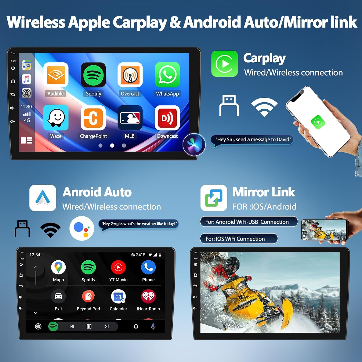 Android 16 Carplay For Nissan  - Microphone Module ulasan dan harga
