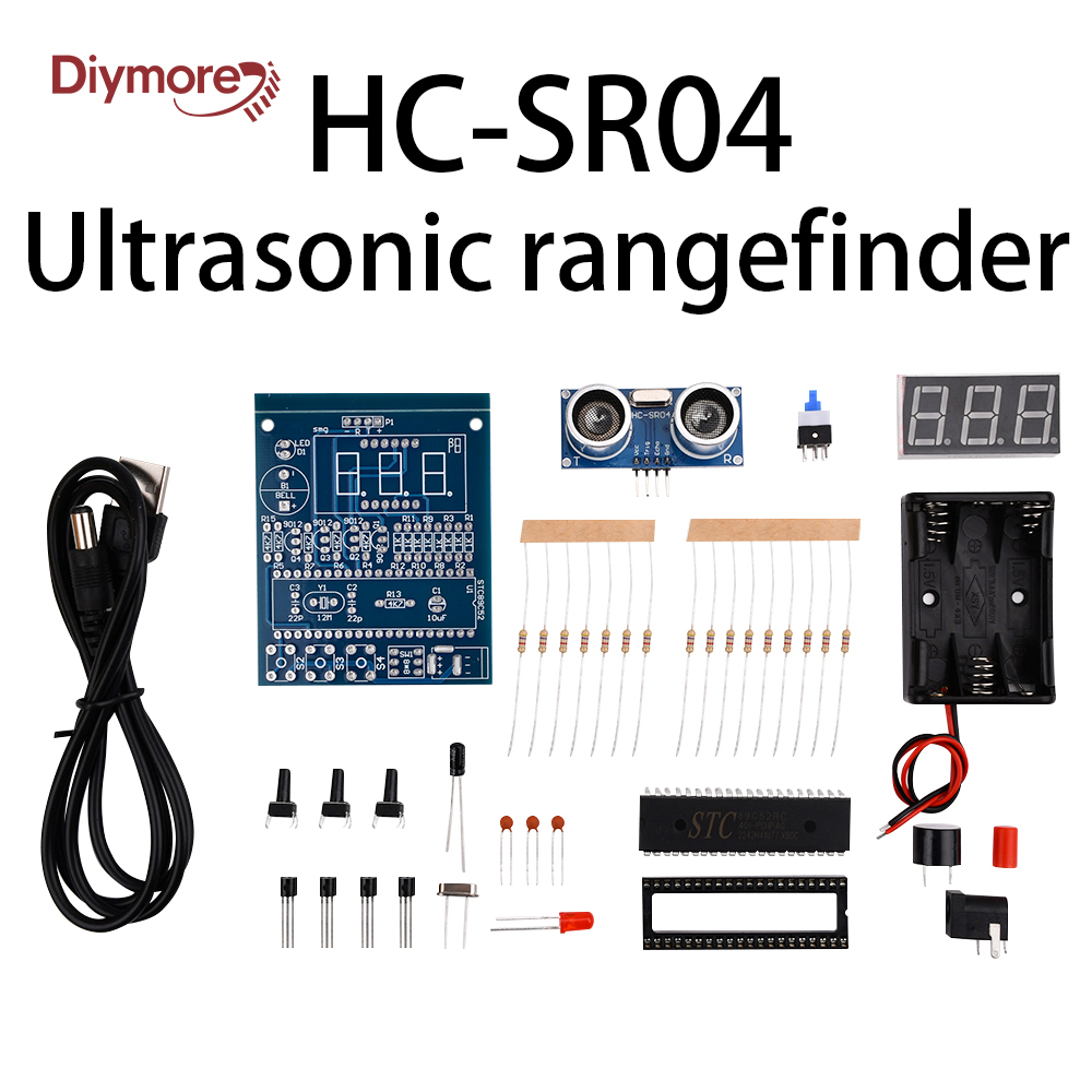 DIY Ultrasonic Ranging Alarm K - Ultrasonic Sensor Hc-Sr04 ulasan dan harga