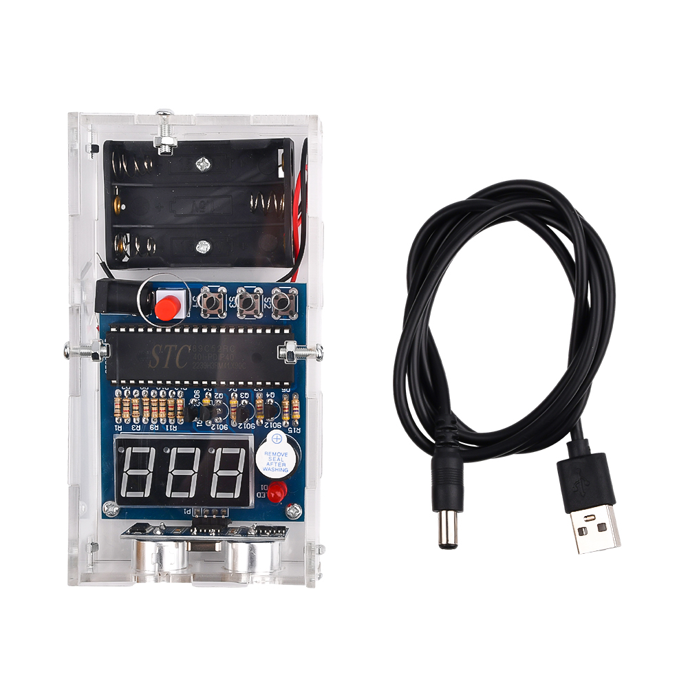 DIY Ultrasonic Ranging Alarm K - Ultrasonic Sensor Hc-Sr04 ulasan dan harga